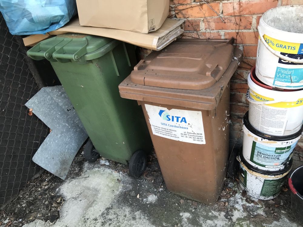 Pojemniki na odpady kontenery