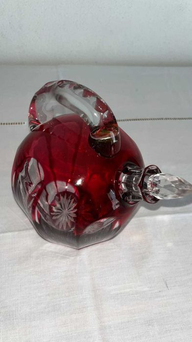 Garrafa Cristal Arte Deco. Descida de preço