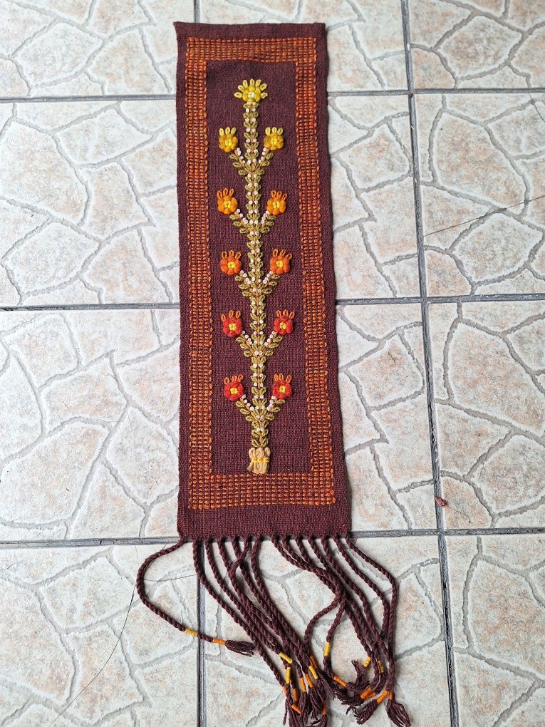 Kolekcja PRL stara makatka kilim  Cepelia