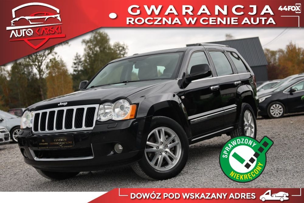 Jeep Grand Cherokee 3.0 218KM Automat*4-Grzane Fotele*Hak*Full-skóra*Wielofunkcja*Navi