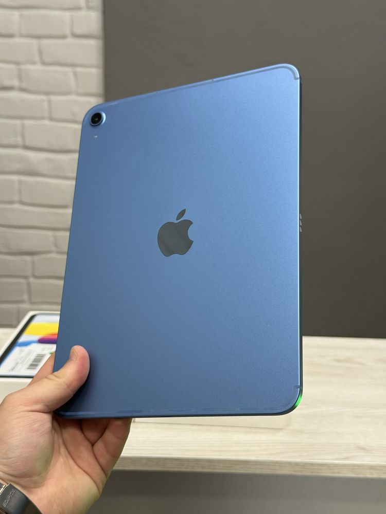 new/open iPad 11 128gb blue. Wi-Fi + LTE