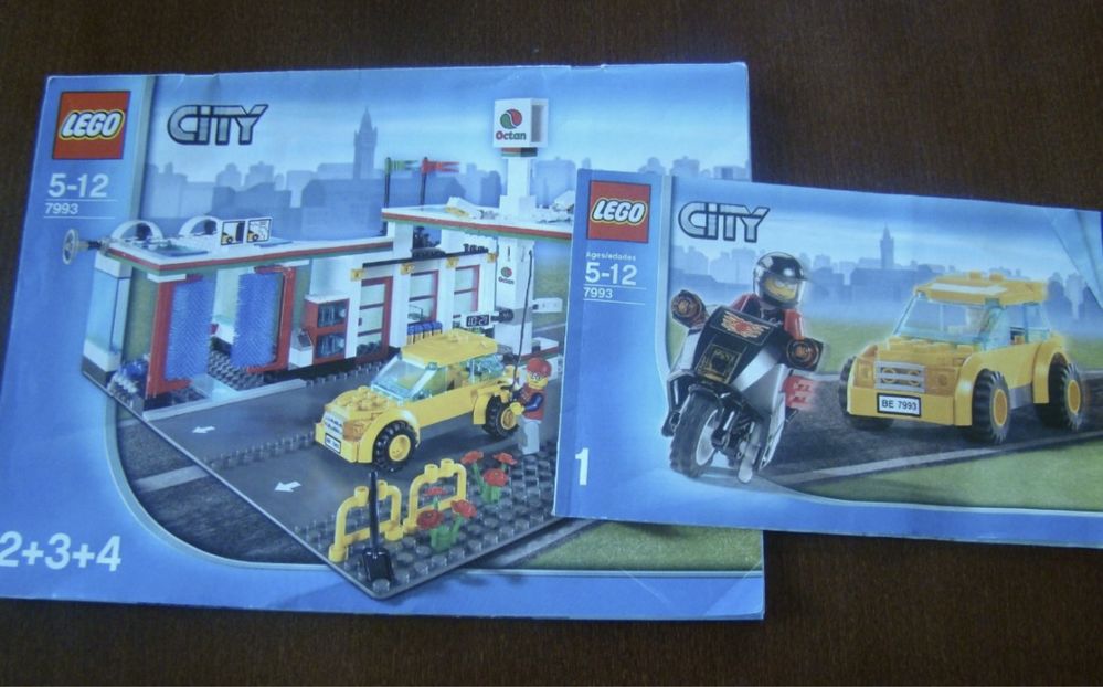 Lego City 7993 Stacja Benzynowa unikat
