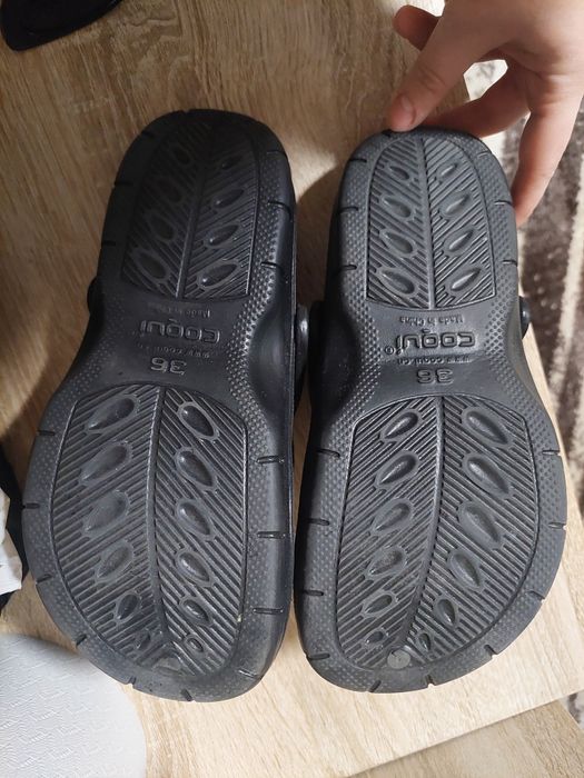 Чорні сабо з устілкою