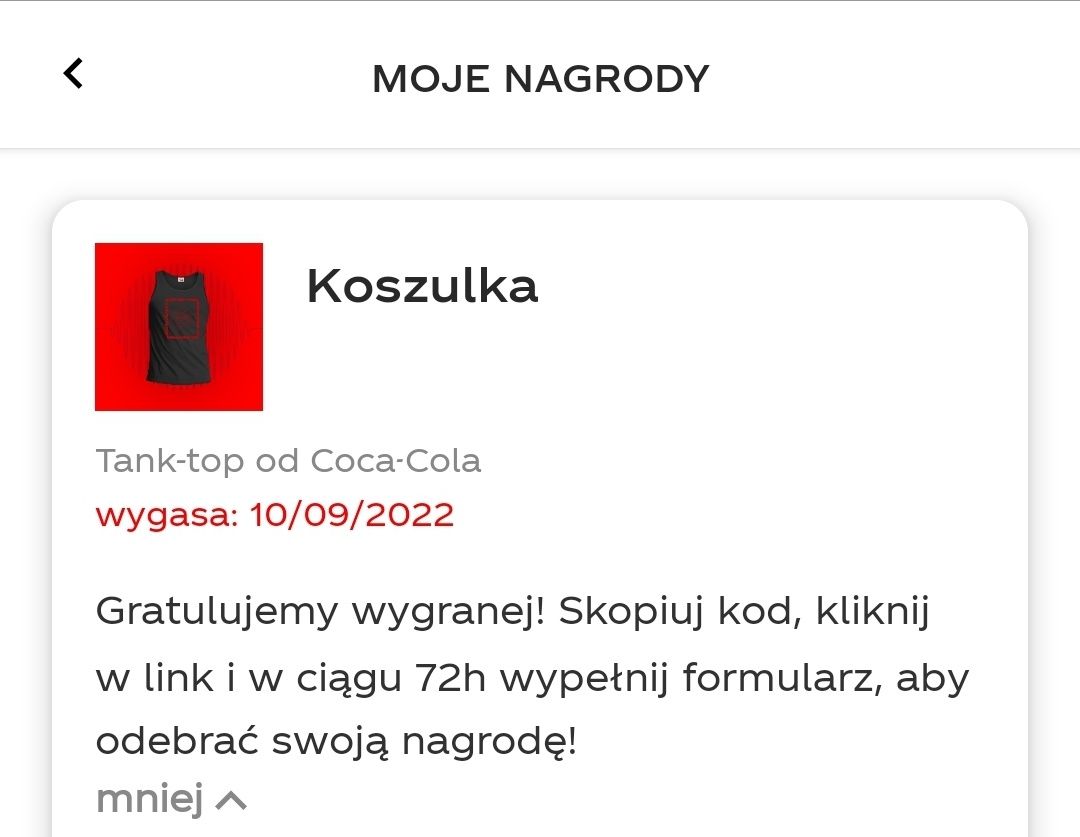 Tank-Top od Coca-Cola S