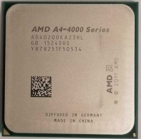 Процесор AMD A4 4000 Series (AD40200KA23HL),  б/у