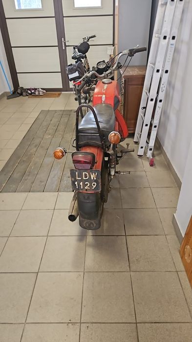 Motocykl Jawa zabytkowy