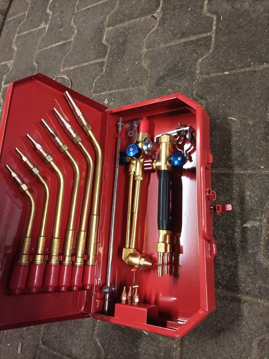 Sprzedam palnik acetylenowy, rug-cug, lewar kolejowy, reduktor