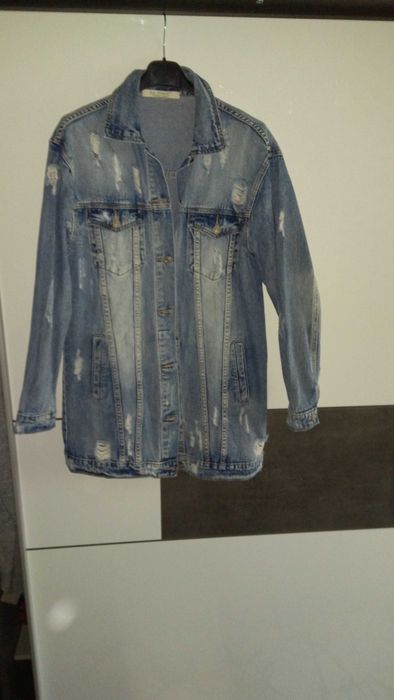 katana dżinsowa długa