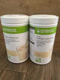 2 koktajle odzywcze herbalife