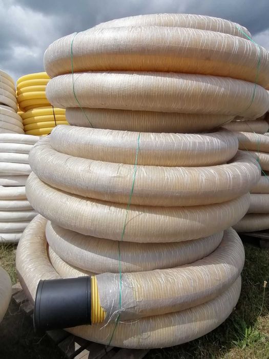 Rury rura melioracyjna DRENARSKA 100 drenażowa perforowana z otworami