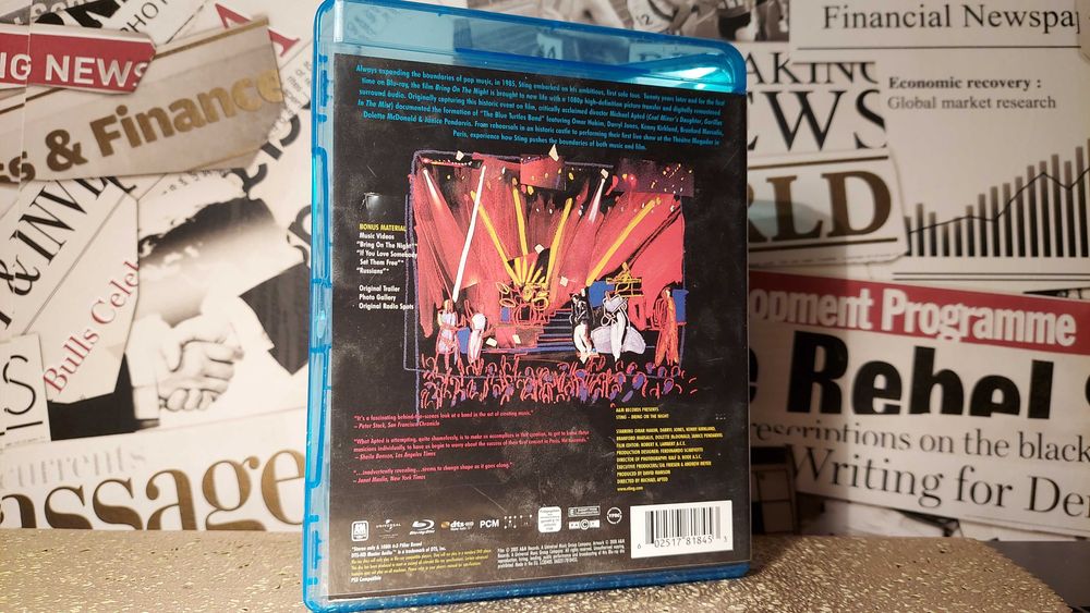Sting - Bring On The Night Live Koncert na Blu-ray