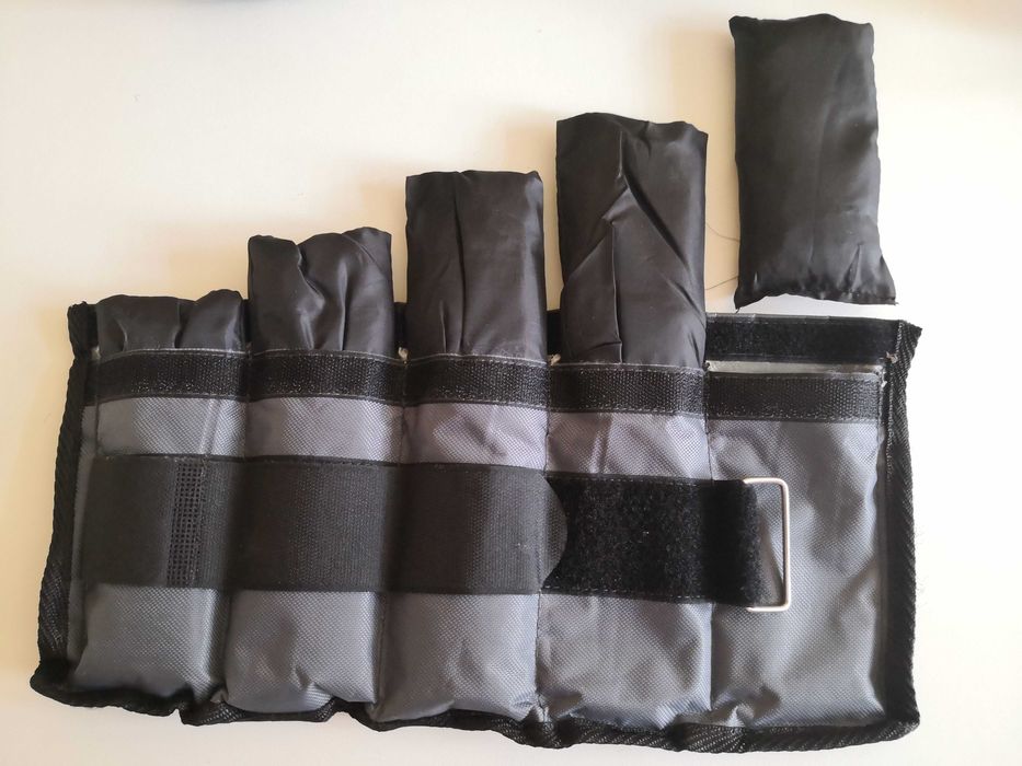 Trening siłowy BEZ WYSIŁKU opaski  2x 1,5 kg, regulowane obciążenie