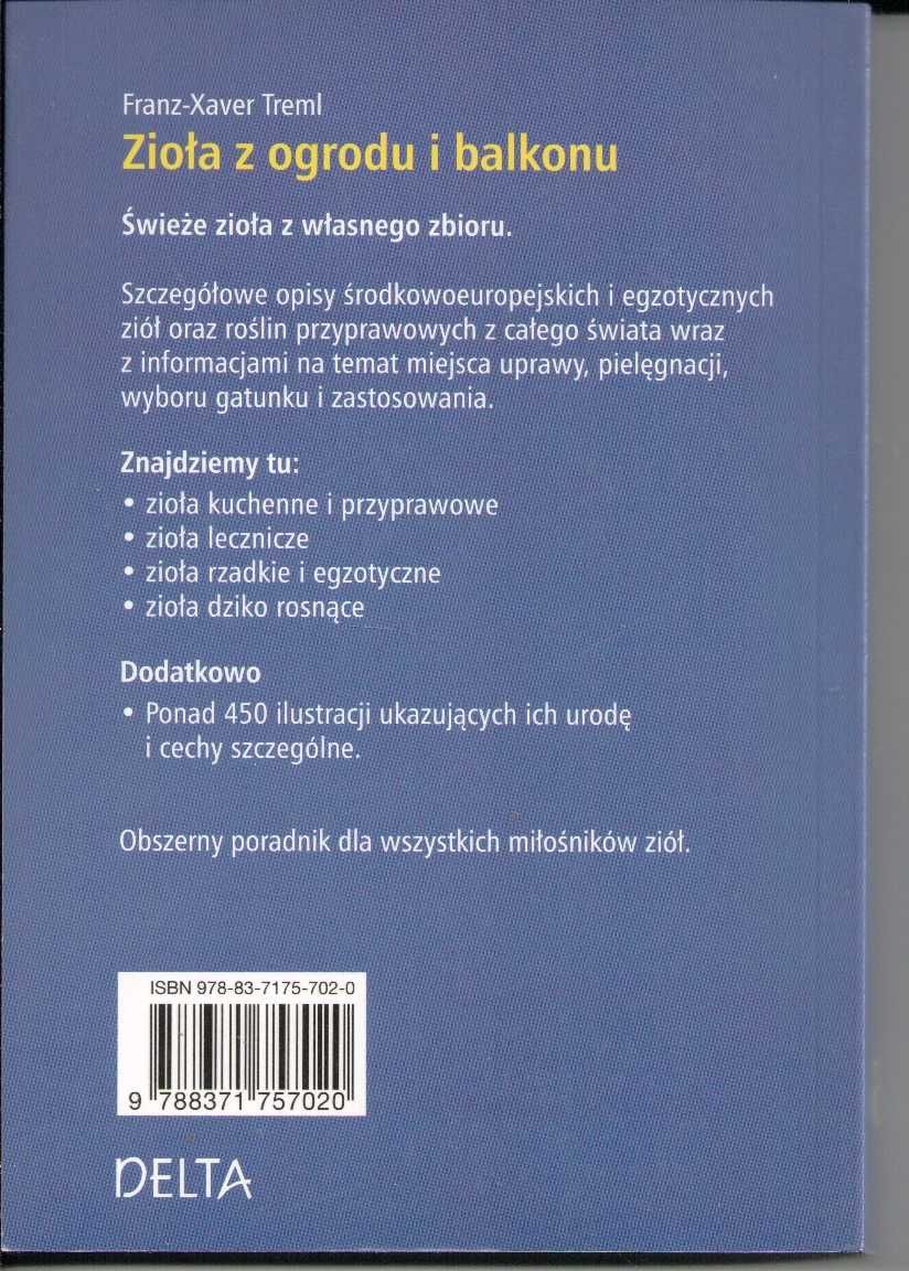 Zioła z ogrodu i balkonu Wydawnictwo Delta