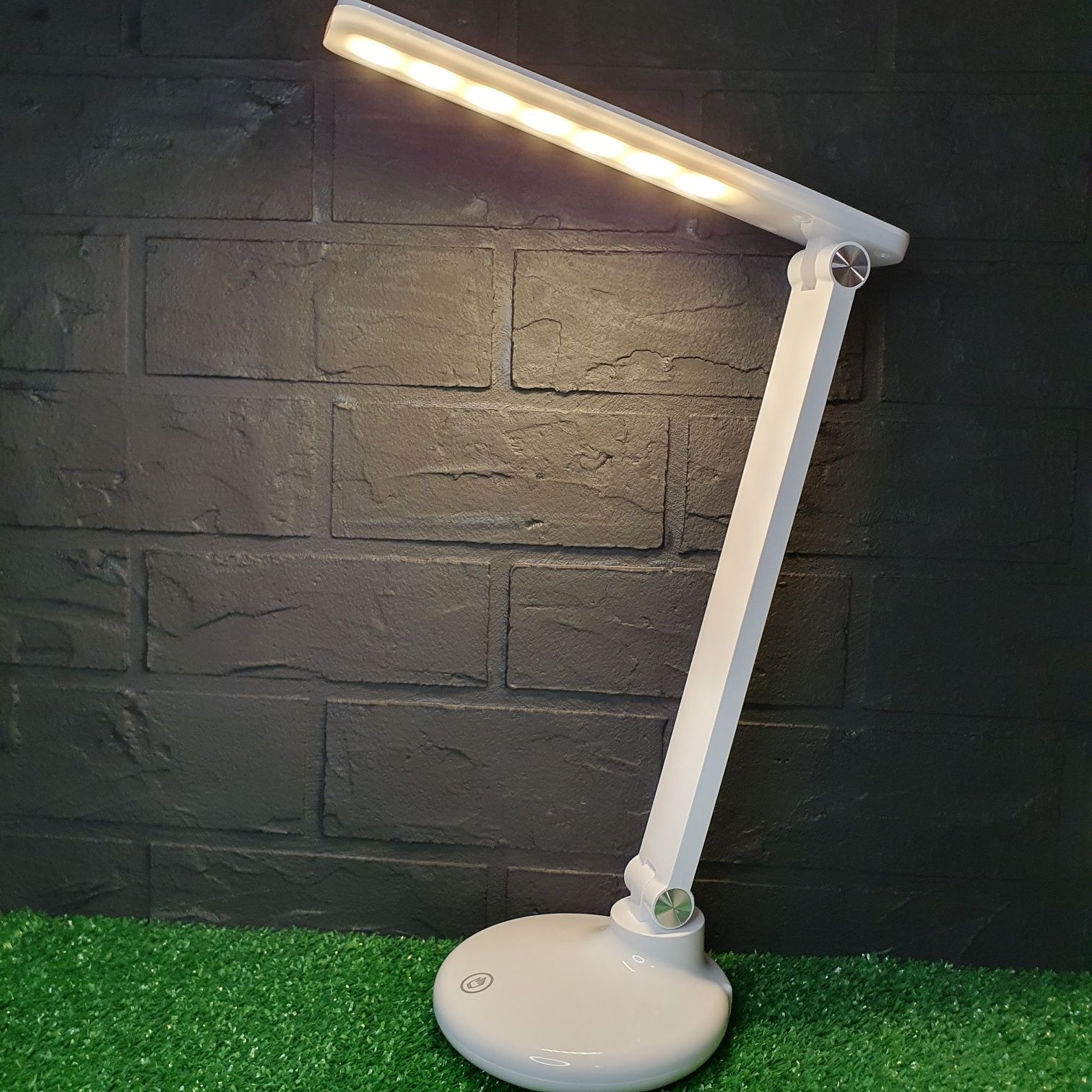 Складна акумуляторна світлодіодна LED лампа  настольная  на стол