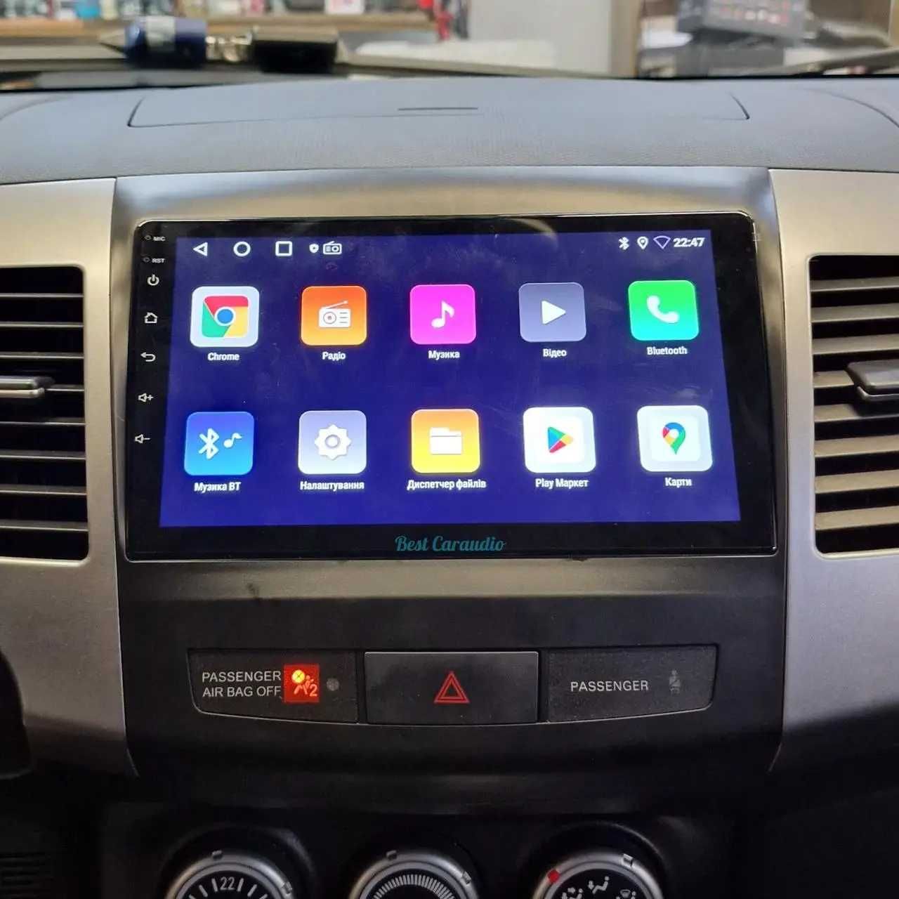 Магнітола андроид Mitsubishi Митсубиси Outlander Lancer L200 Pajero