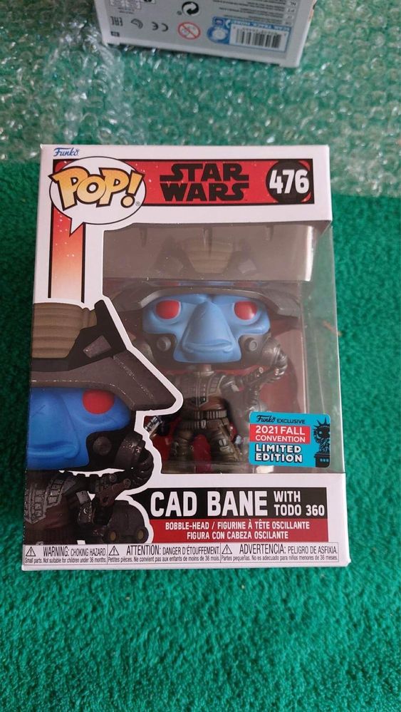 Funko POP! Star Wars Cad Bane with Todo 2021 Fall Convention 476