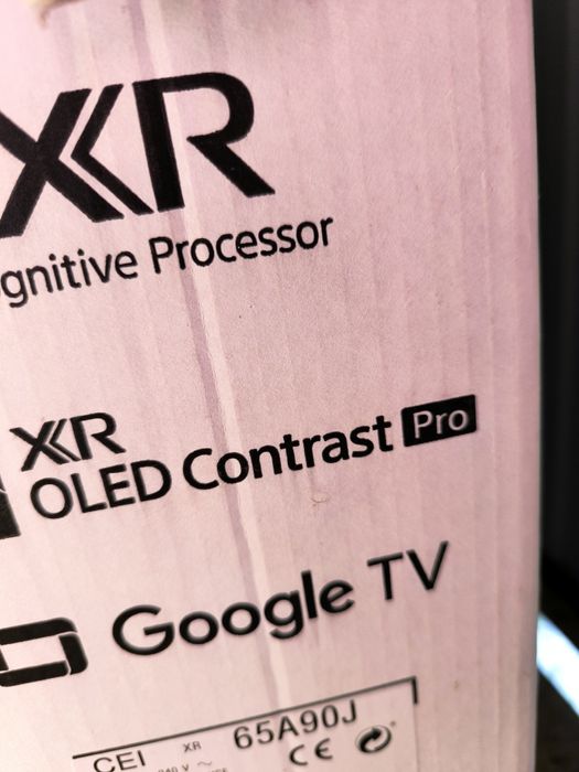 Sony 65a90j zbita matryca zbitek uszkodzony