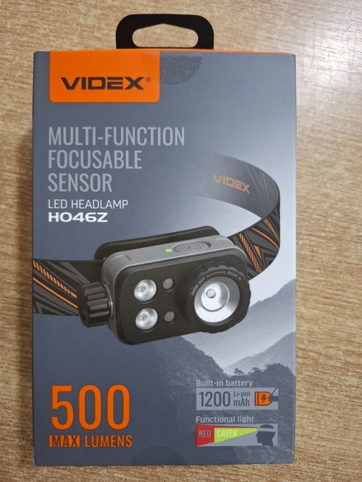 Налобний ліхтарик VIDEX VLF-H046Z