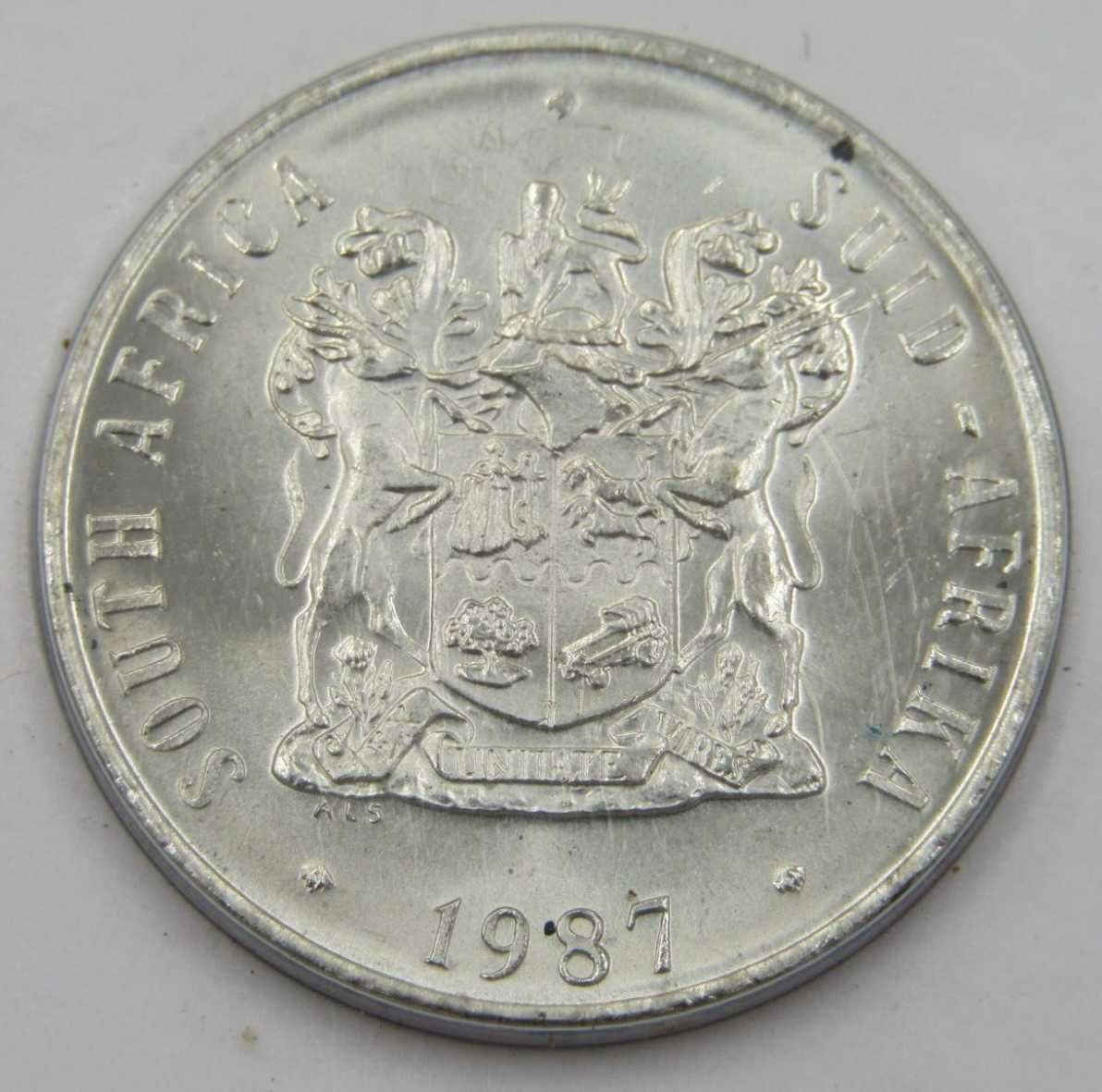 Pacotes de moedas sul-africanas de 1980 a 1985 e de 1987 a 1988