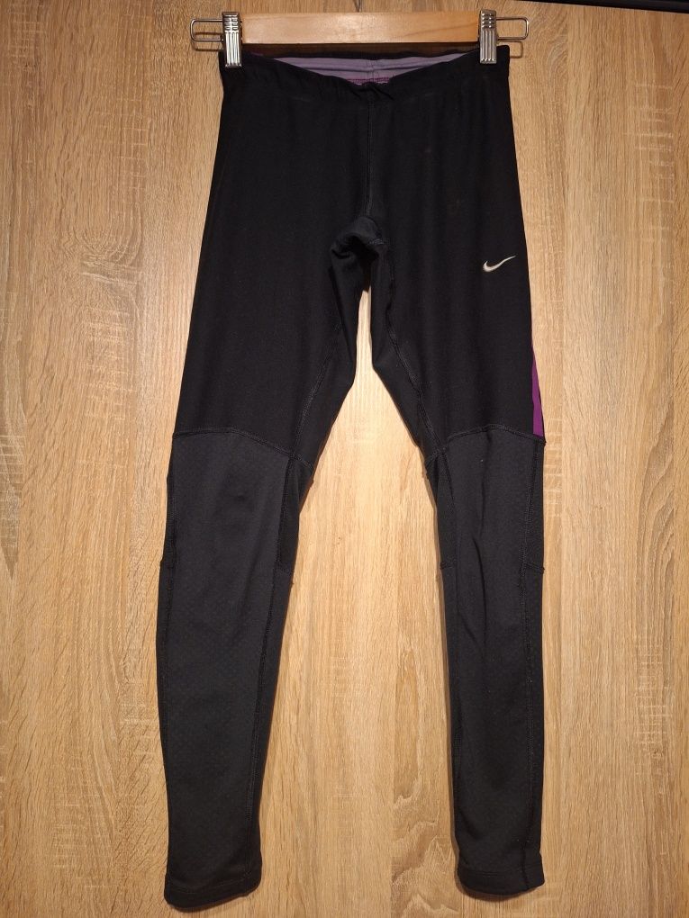 Legginsy sportowe nike damskie vintage stara kolekcja do biegania