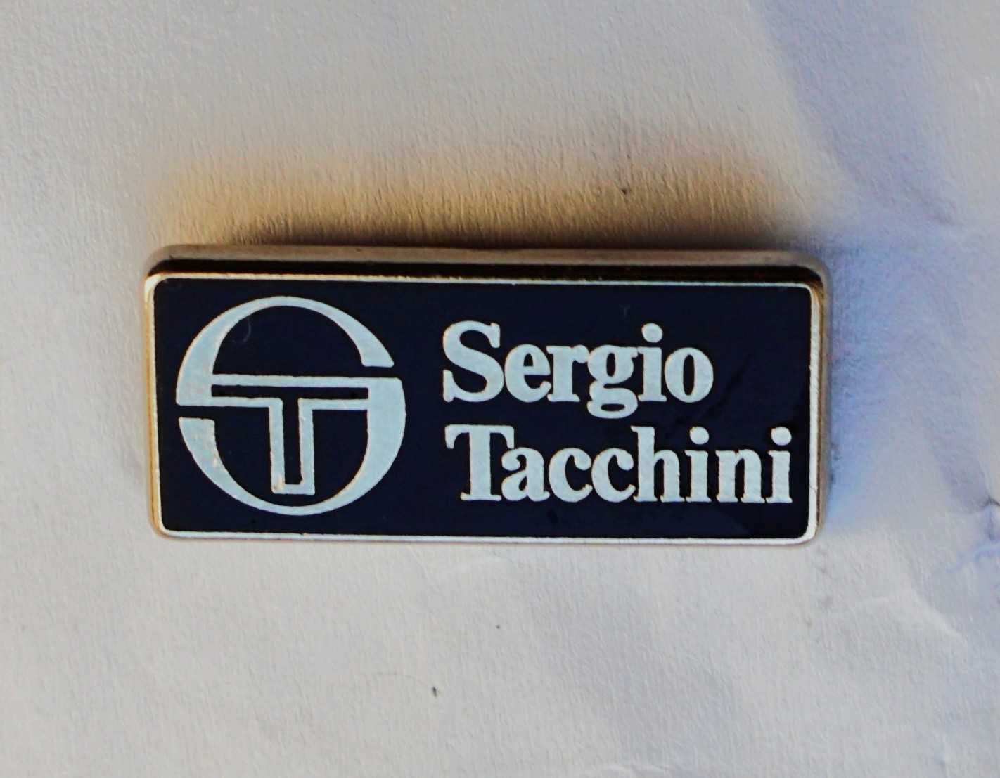 przypinka Sergio Tacchini emalia jak nowa