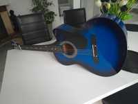 Gitara akustyczna castelo g3 rozmiar 4/4 niebieska