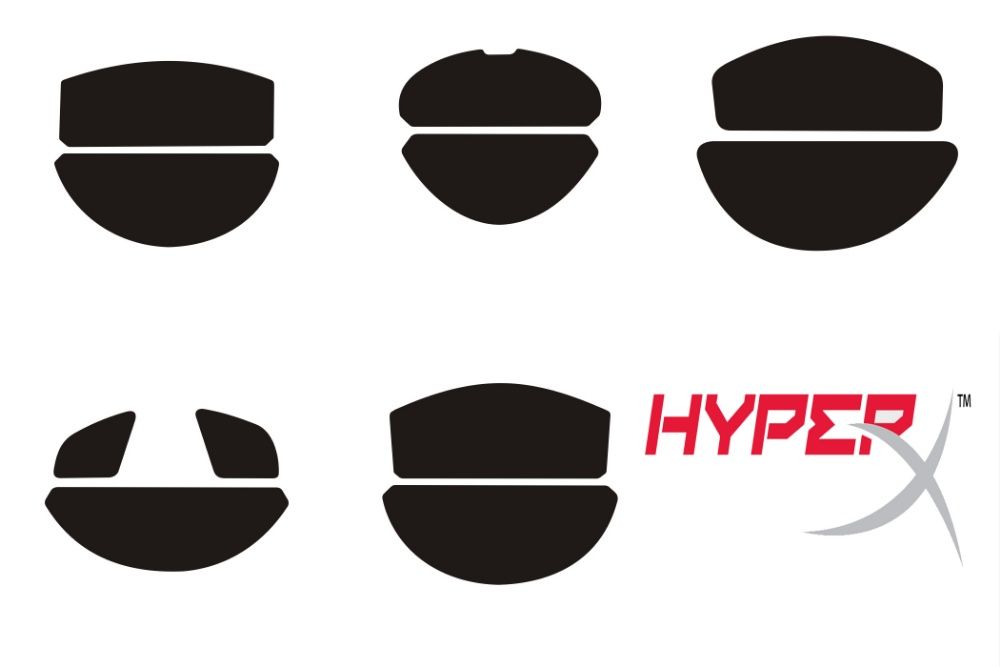 Ножки глайды для мыши Razer Steelseries HyperX Logitech Zowie XTRFYetc