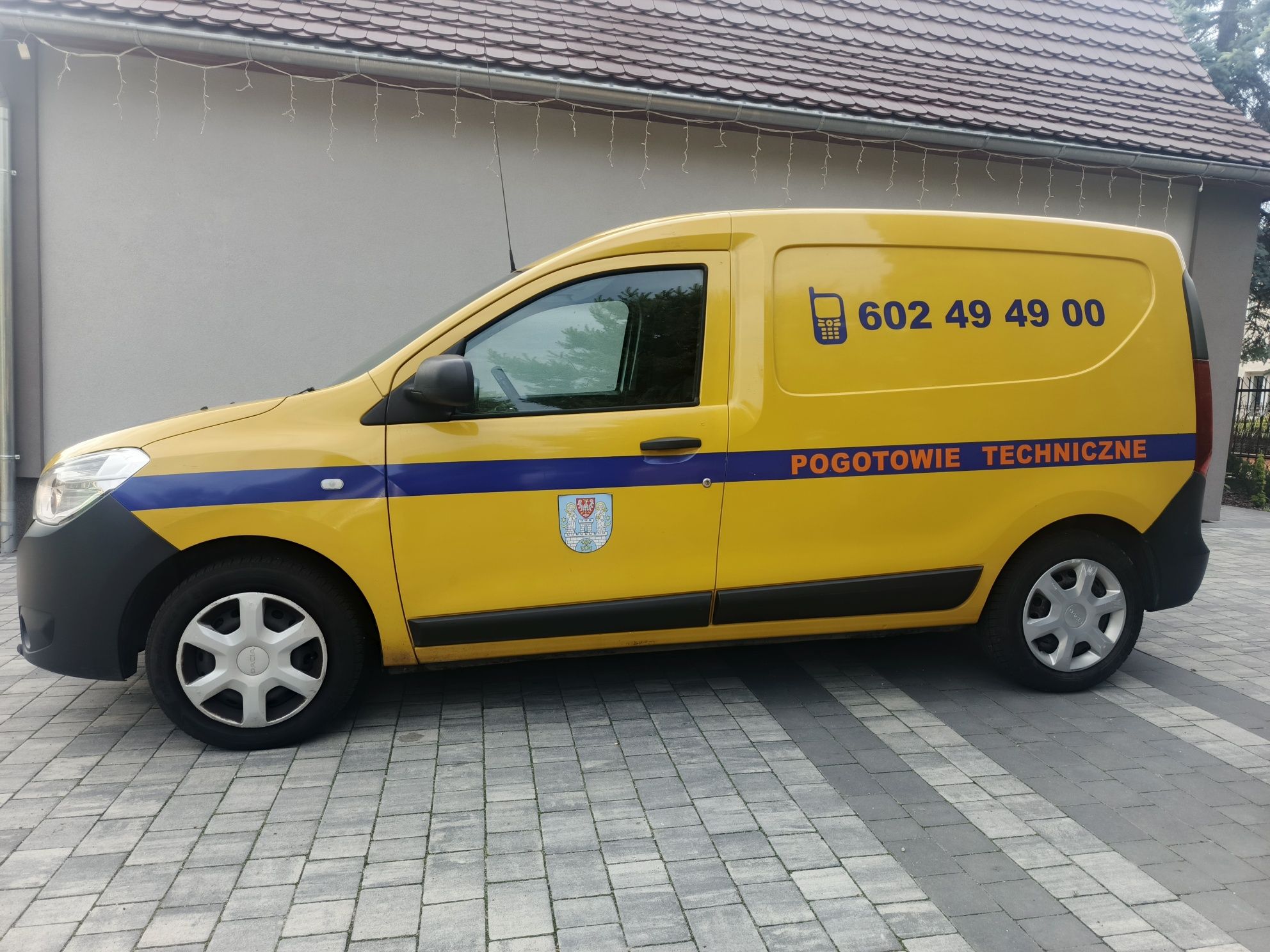 Dacia dokker  cena brutto fv 1.6 2018, klima, bluetooth