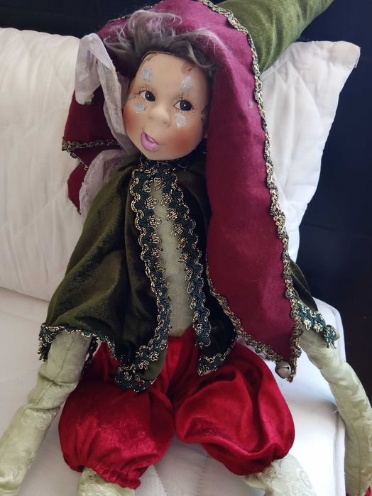 Elfo de Natal 1 metro, a corda (musical)