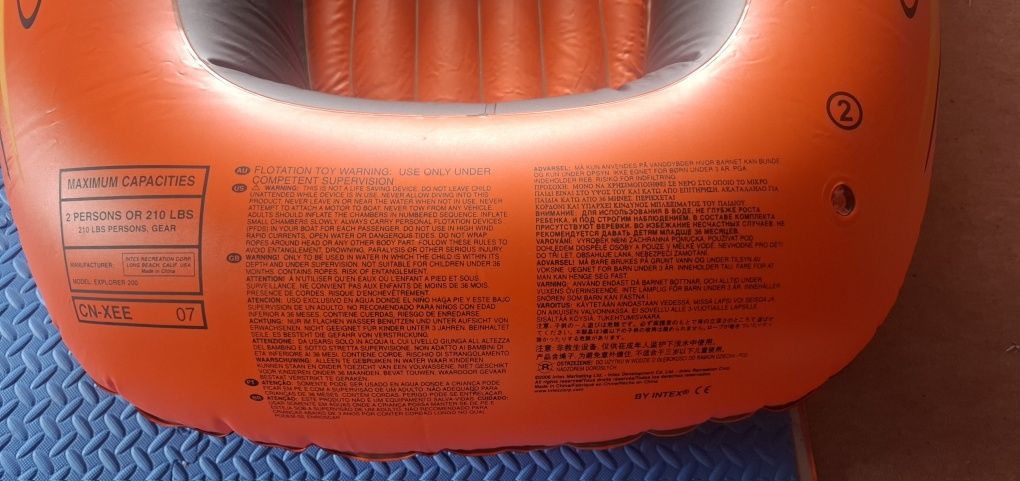 NOWY ponton Explorer 2. Intex bestway