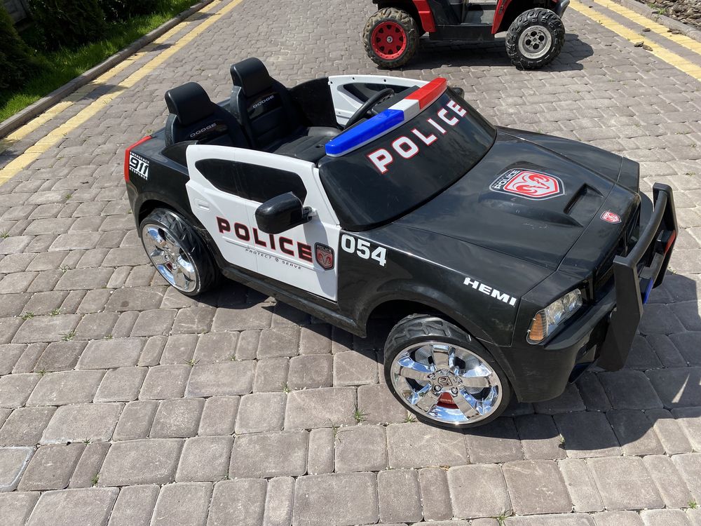 Дитячий електромобіль поліцейська машинка kidscar