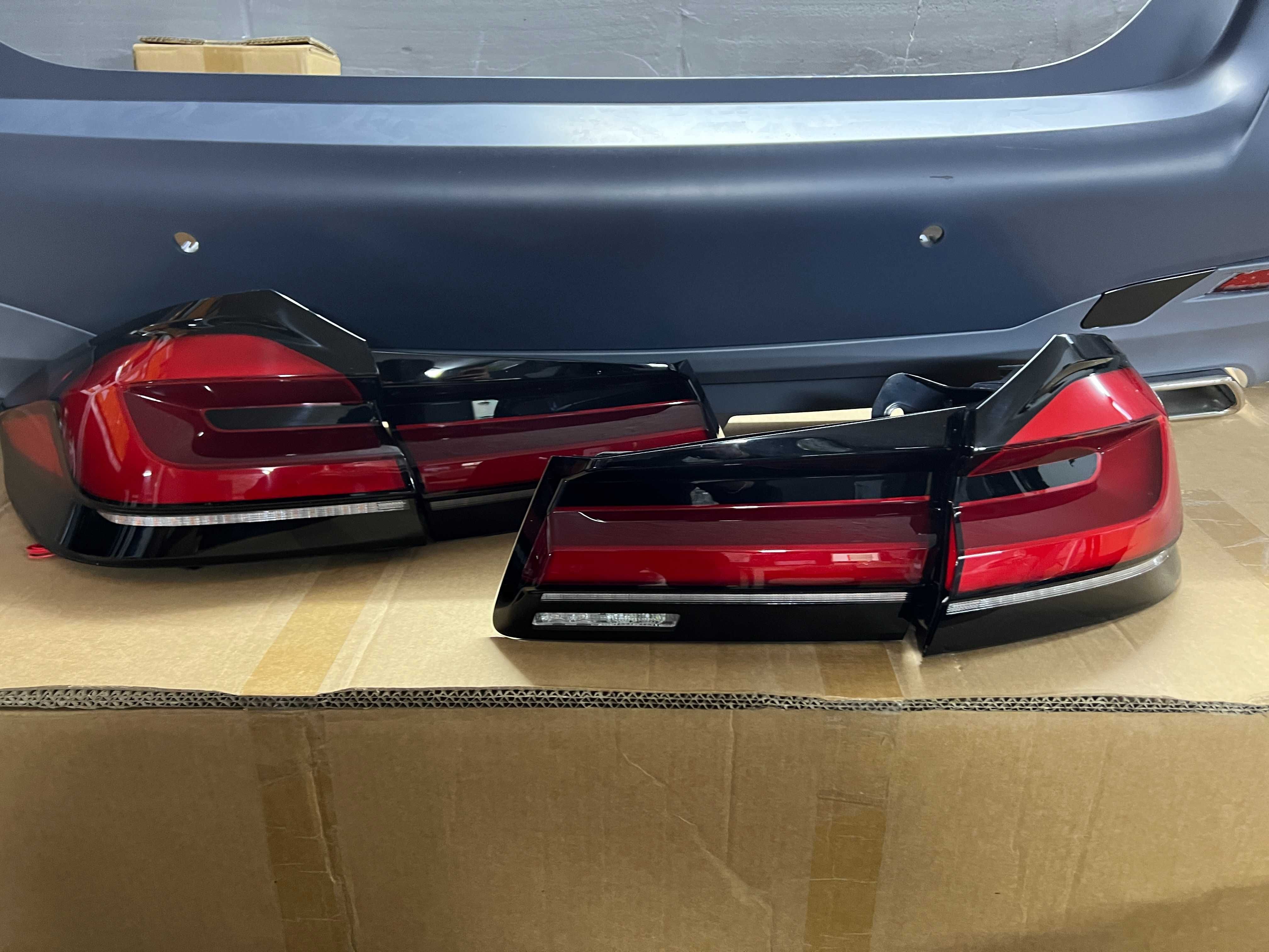 bmw g30  обвес  BMW G30 LCI обвіс бмв г30  бампер рест 17-24 g 30 G 30
