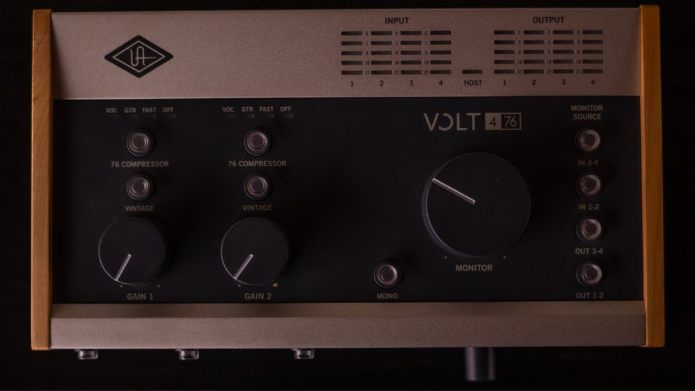 Placa de Som Universal Audio Volt 476