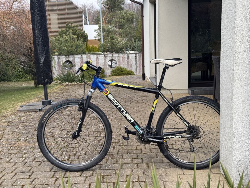 Scott USA Racing Expert 2002 Retro MTB 26 M Deore LX 3x9 Rock Shox