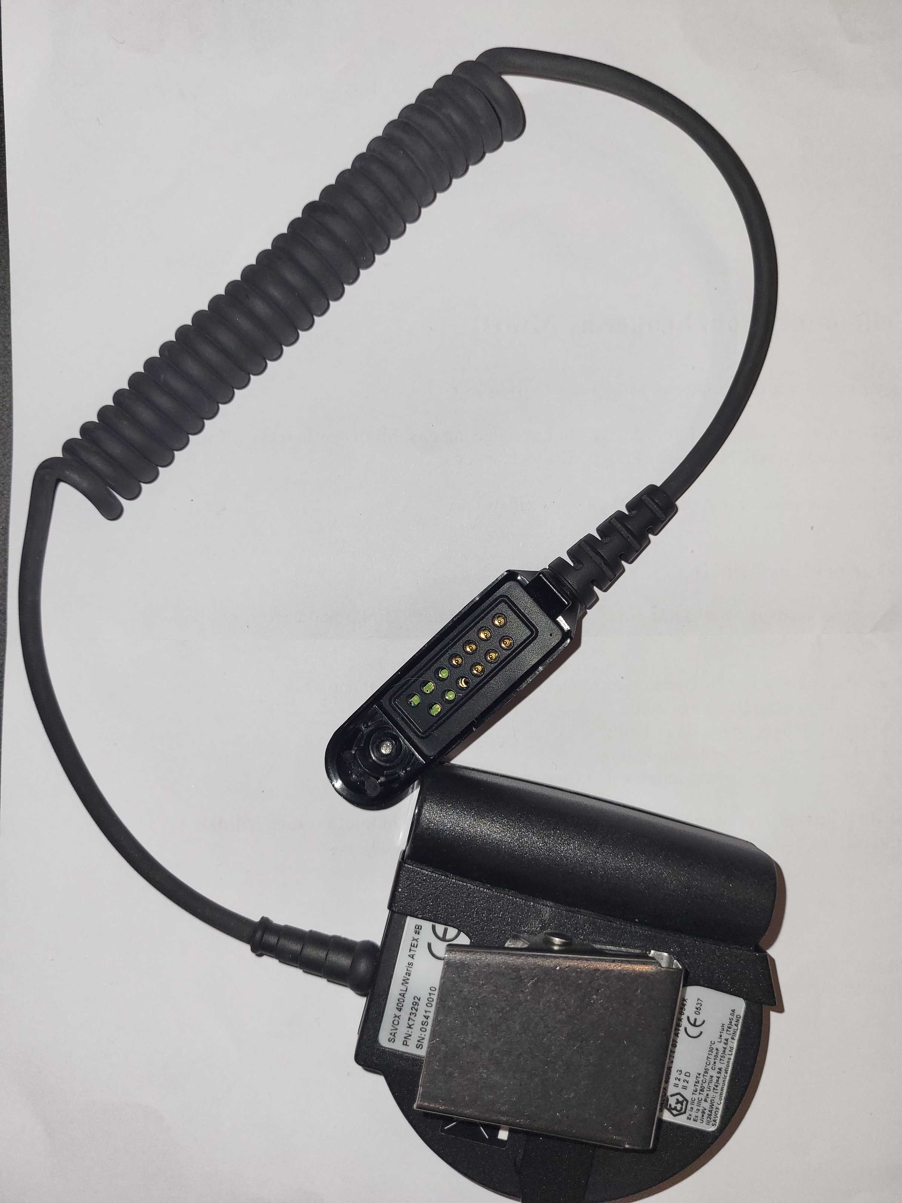 Motorola GP 340, 344, 328 - zestaw słuchawkowy ukryty dla służb