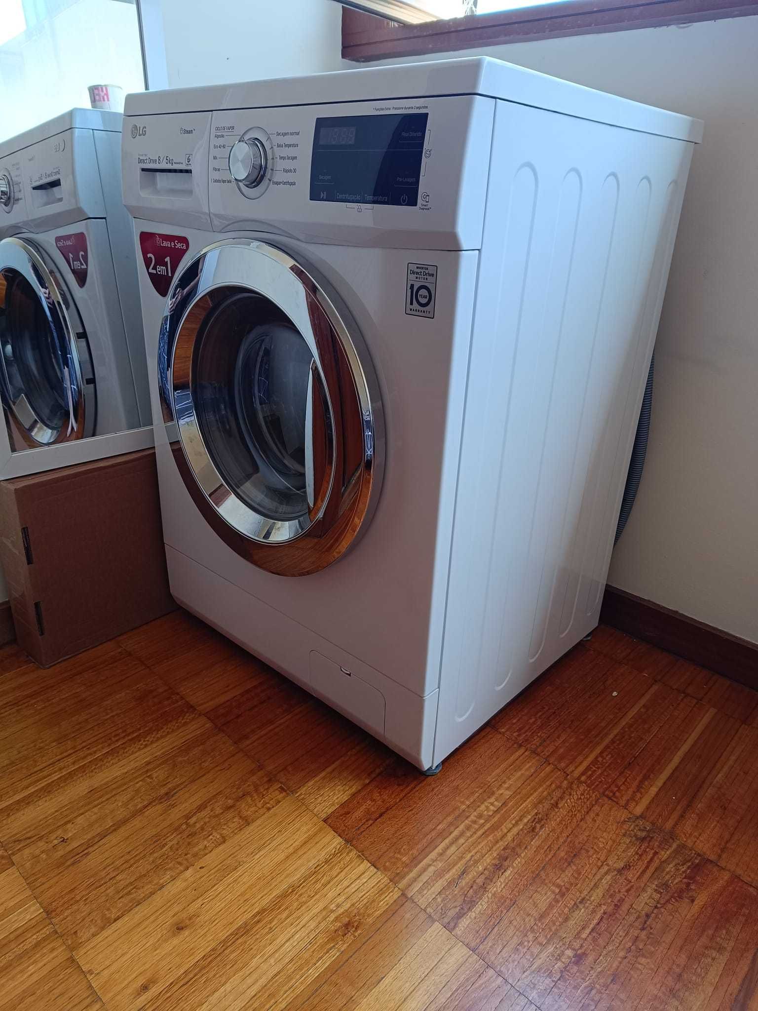 Máquina de Lavar e Secar Roupa LG 5/8Kg em perfeito estado