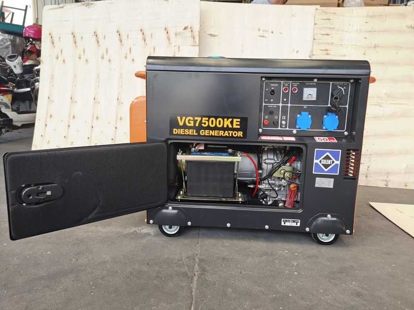 Генератор новий дизельний 7,5 KW