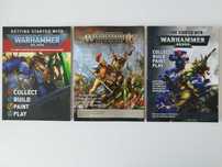 3 x Getting Started With Warhammer 40,000 i Warhammer: Age Of Sigmar