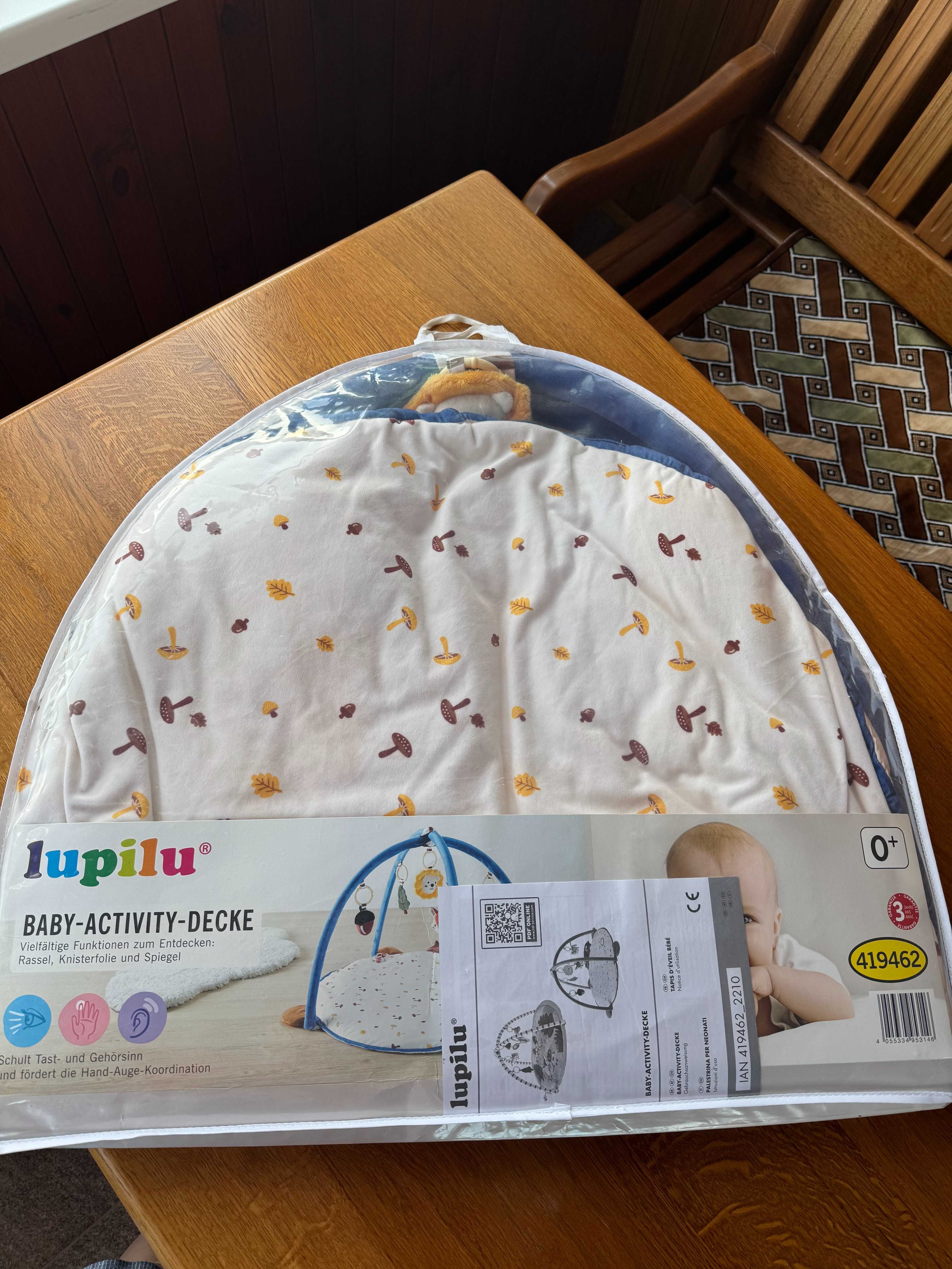 Коврик дитячий розвиваючий ігровий Lupilu