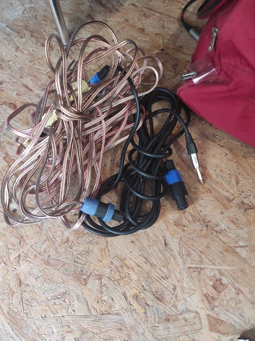 Przewody kolumn pasywnych różne rodzaje i długości