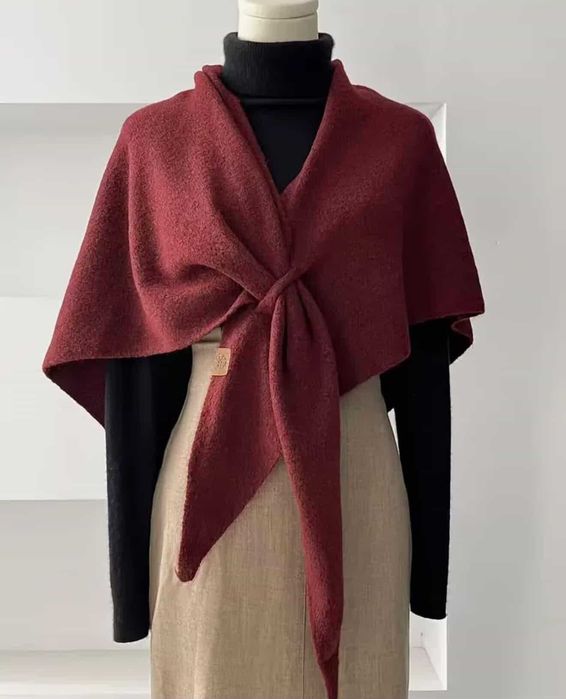 Елегантний шарф-шаль