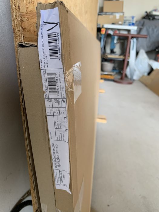 Nowy Front drzwi ADBOX ESPEJO z lustrem 50x246,4 cm