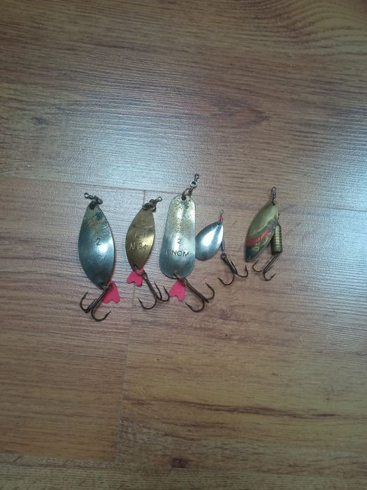 Stare przynęty wędkarskie