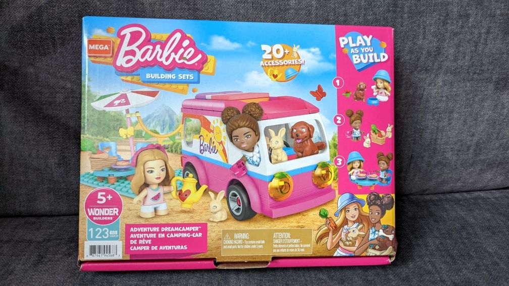 Klocki Barbie kamper 5+