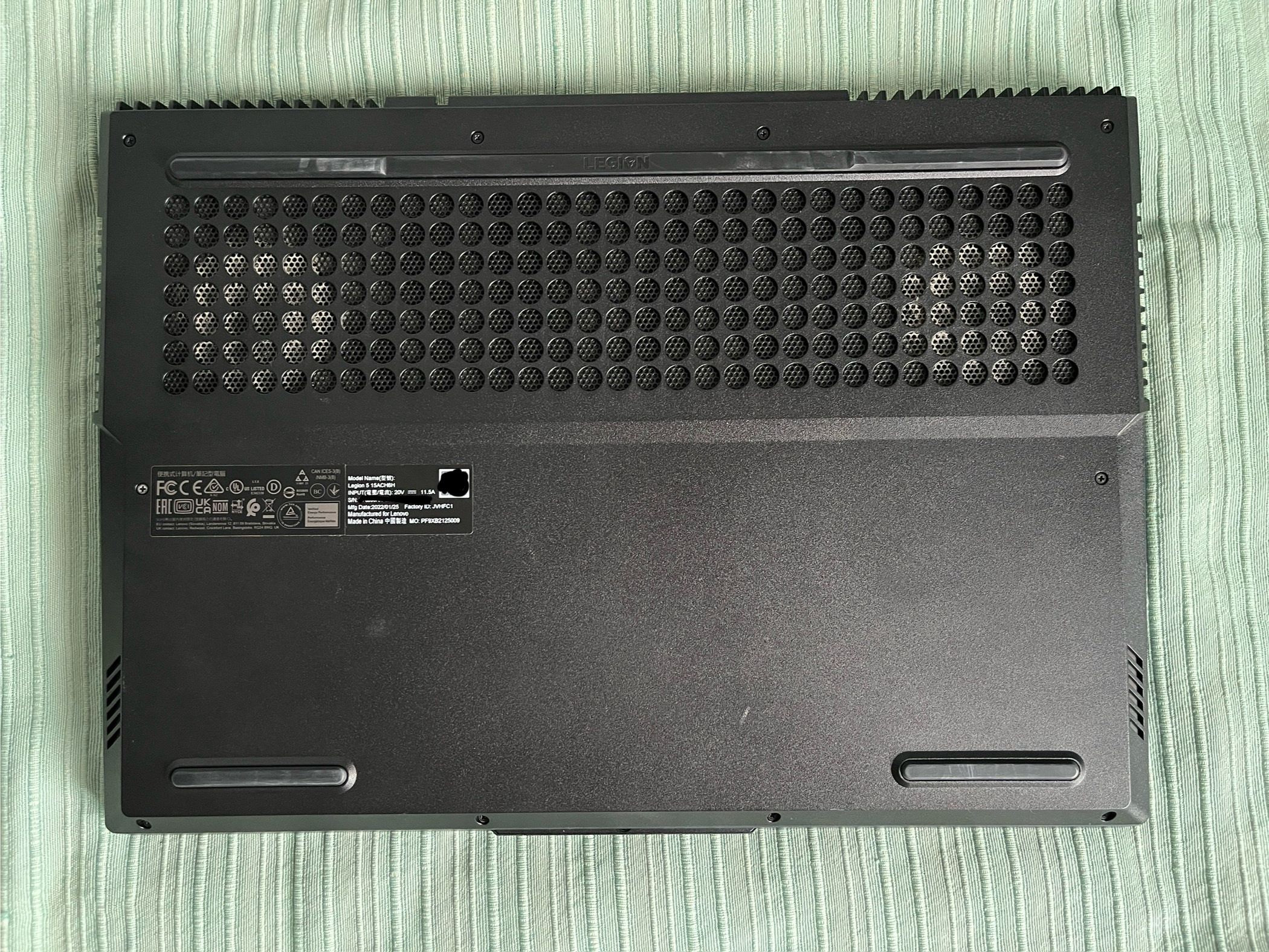 Portátil Legion 5 15ACH6H