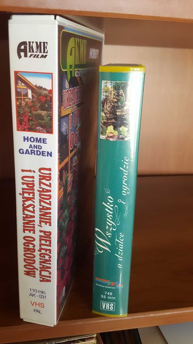 Urządzanie,pielęgnacja i upiększanie ogrodów   kaseta VHS