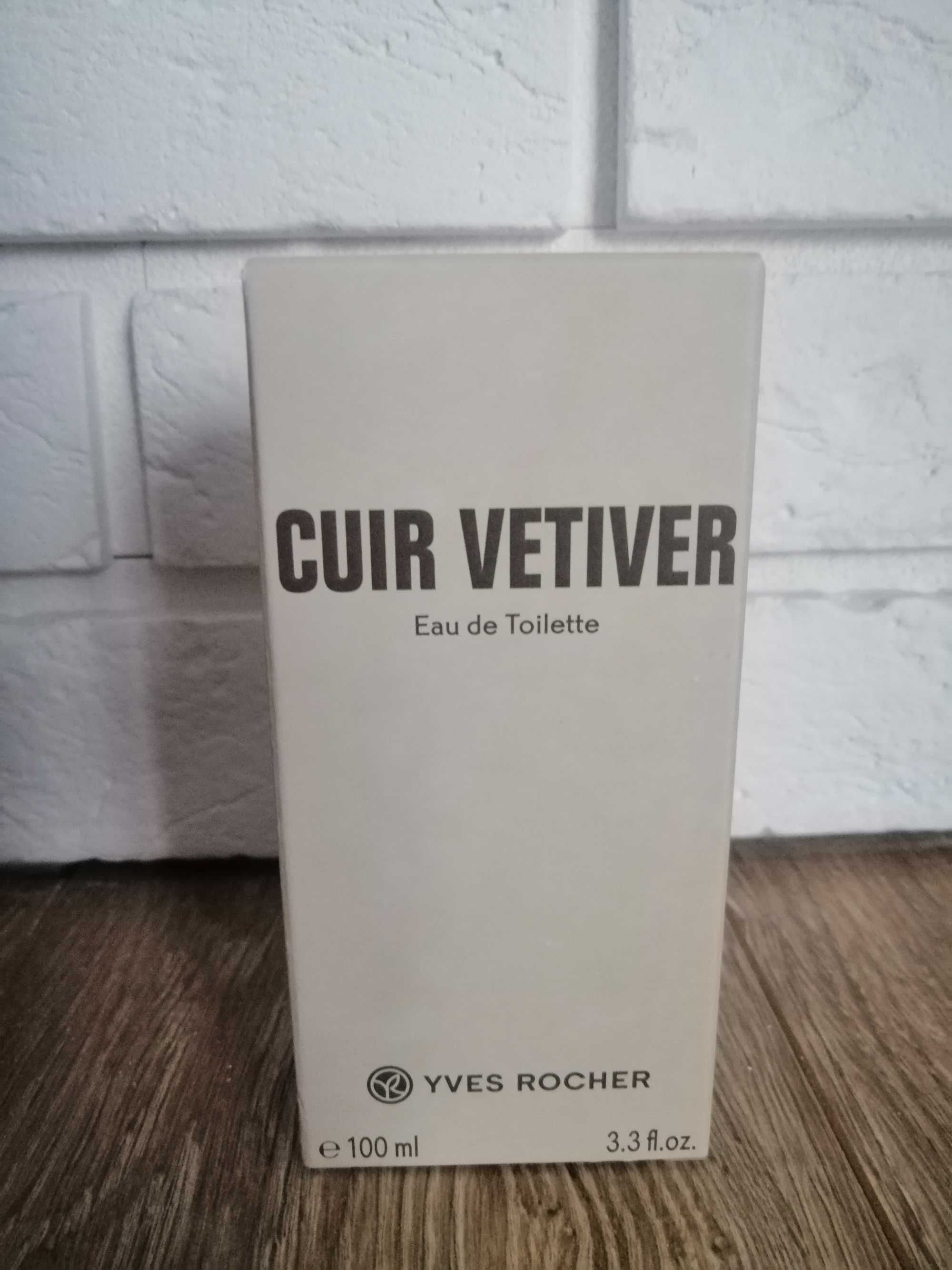 Woda toaletowa męska Yves Rocher, Cuir Vetiver 100 ml