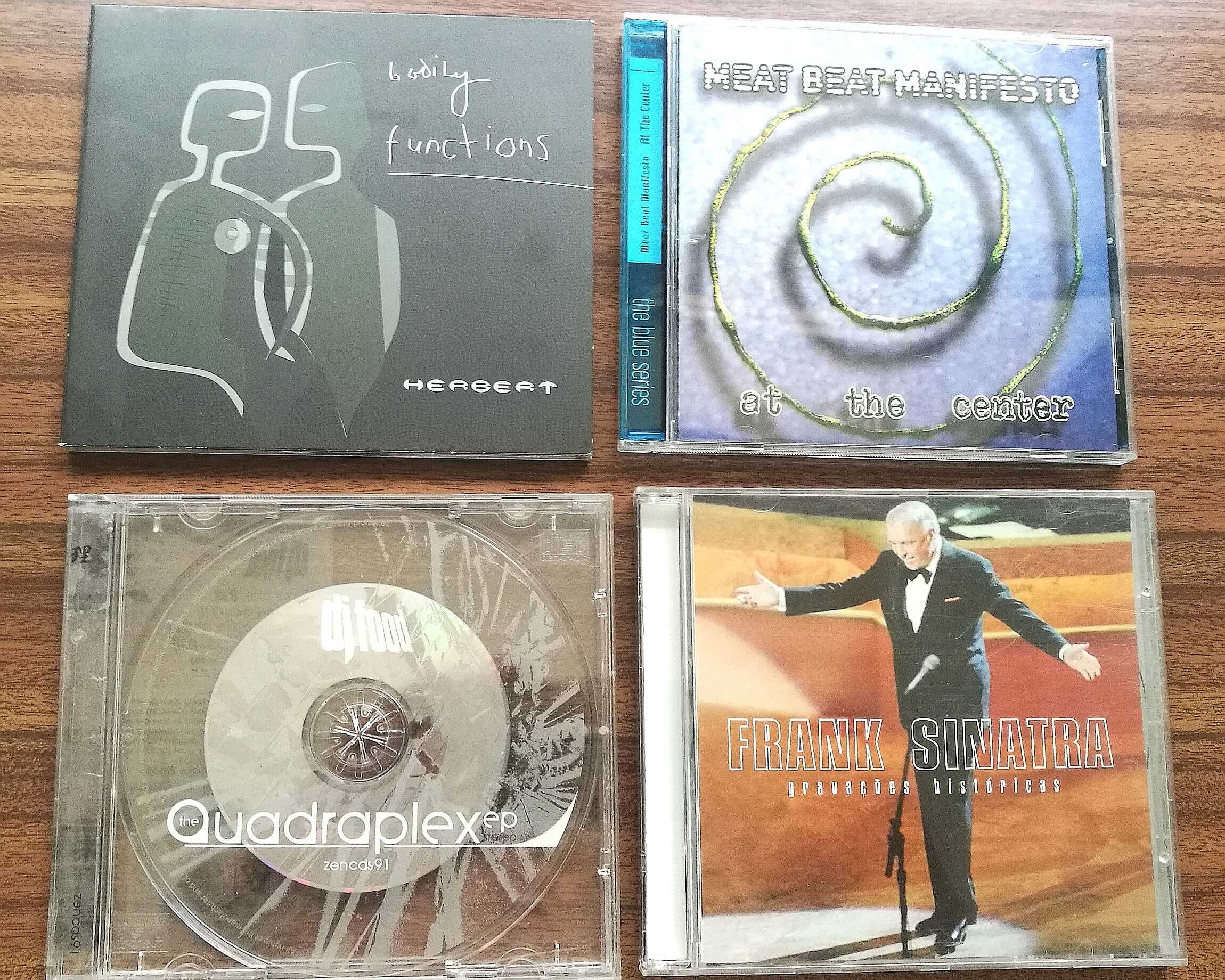 4 cd's originais