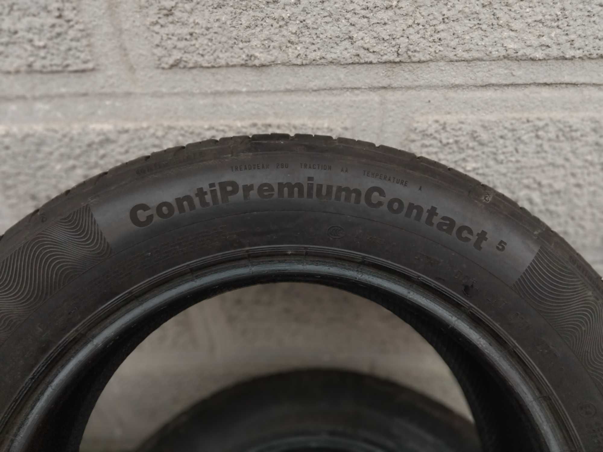 4 шини Continental ContiPremiumContact 5 215/60 R17 96H 6.6-6.4мм