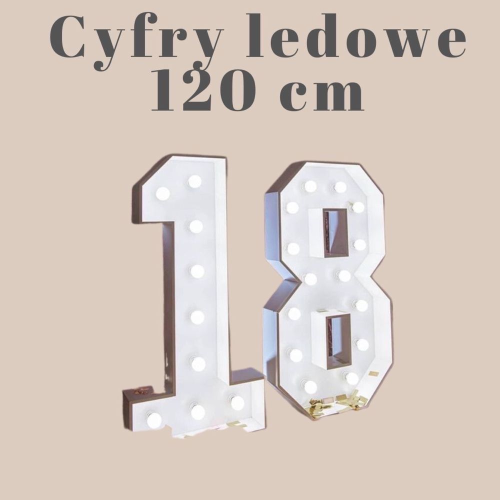 Cyfry Led Największe w okolicy 18,20,30,40,50,60,70,80,90,100